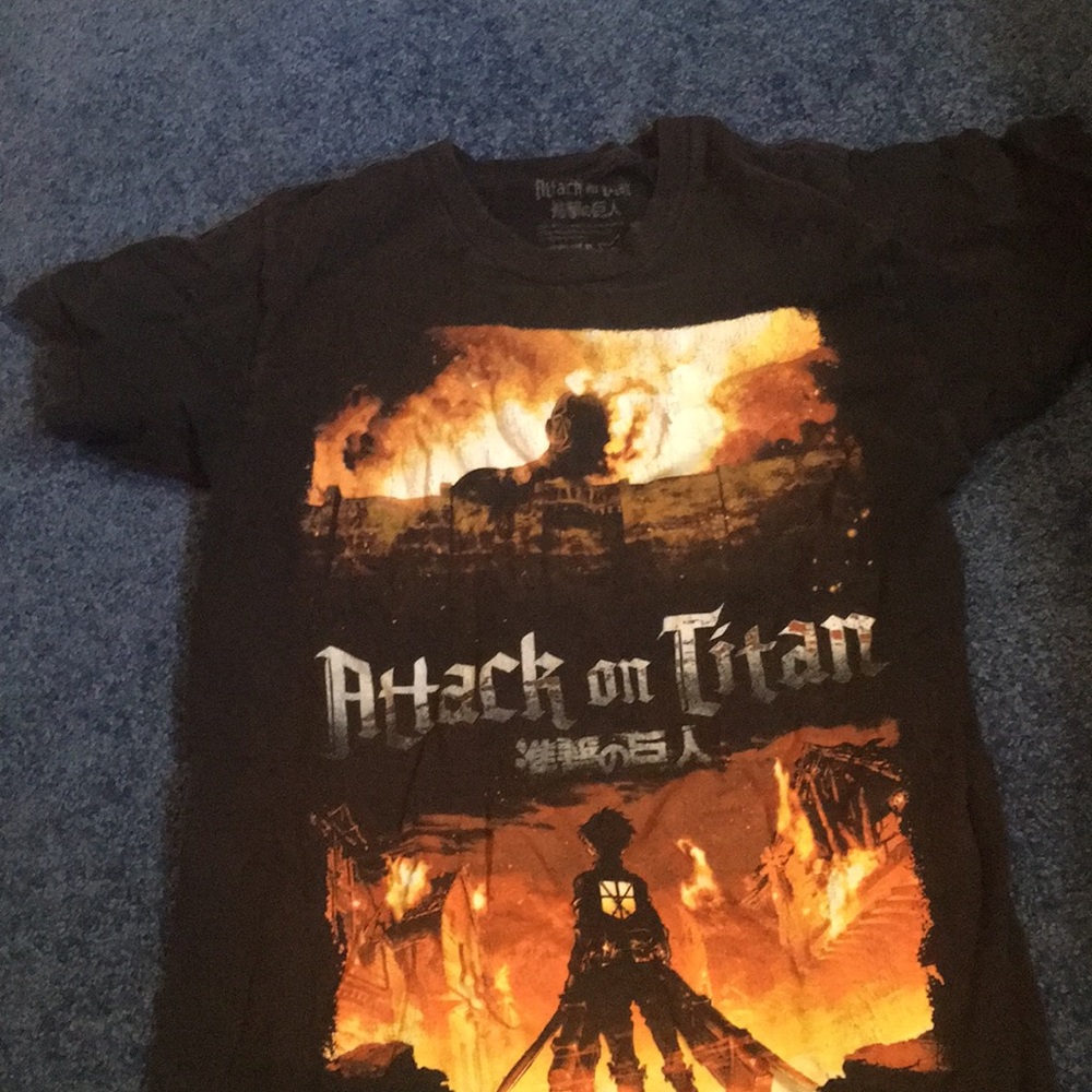 attack on titans t-shirt